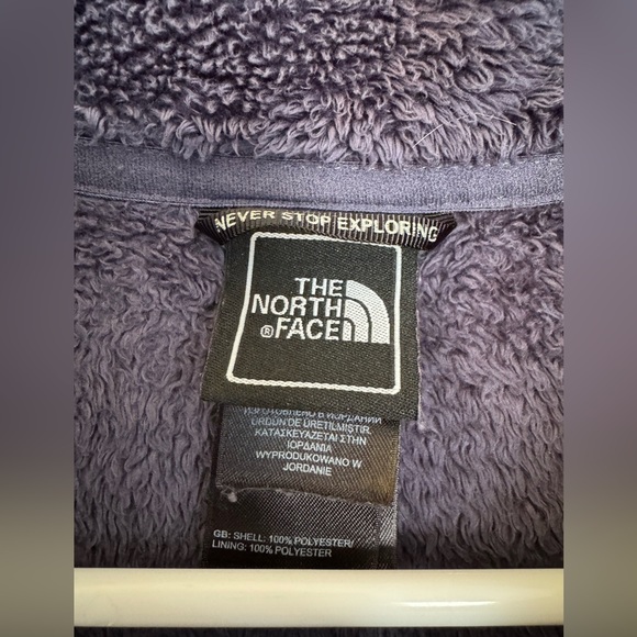 The North Face Osito Full Zip Fleece Jacket, Purple, S - Picture 3 of 11